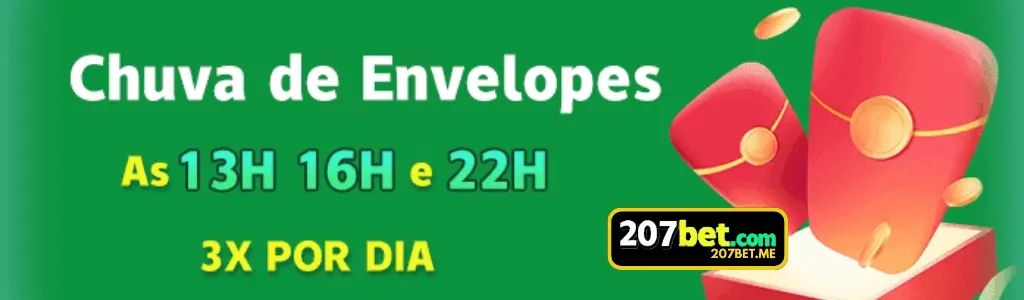 Banner de promoções exclusivas do 207BET cassino